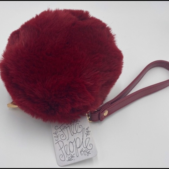 Free People Handbags - Free People Pom Pom Wristlet
